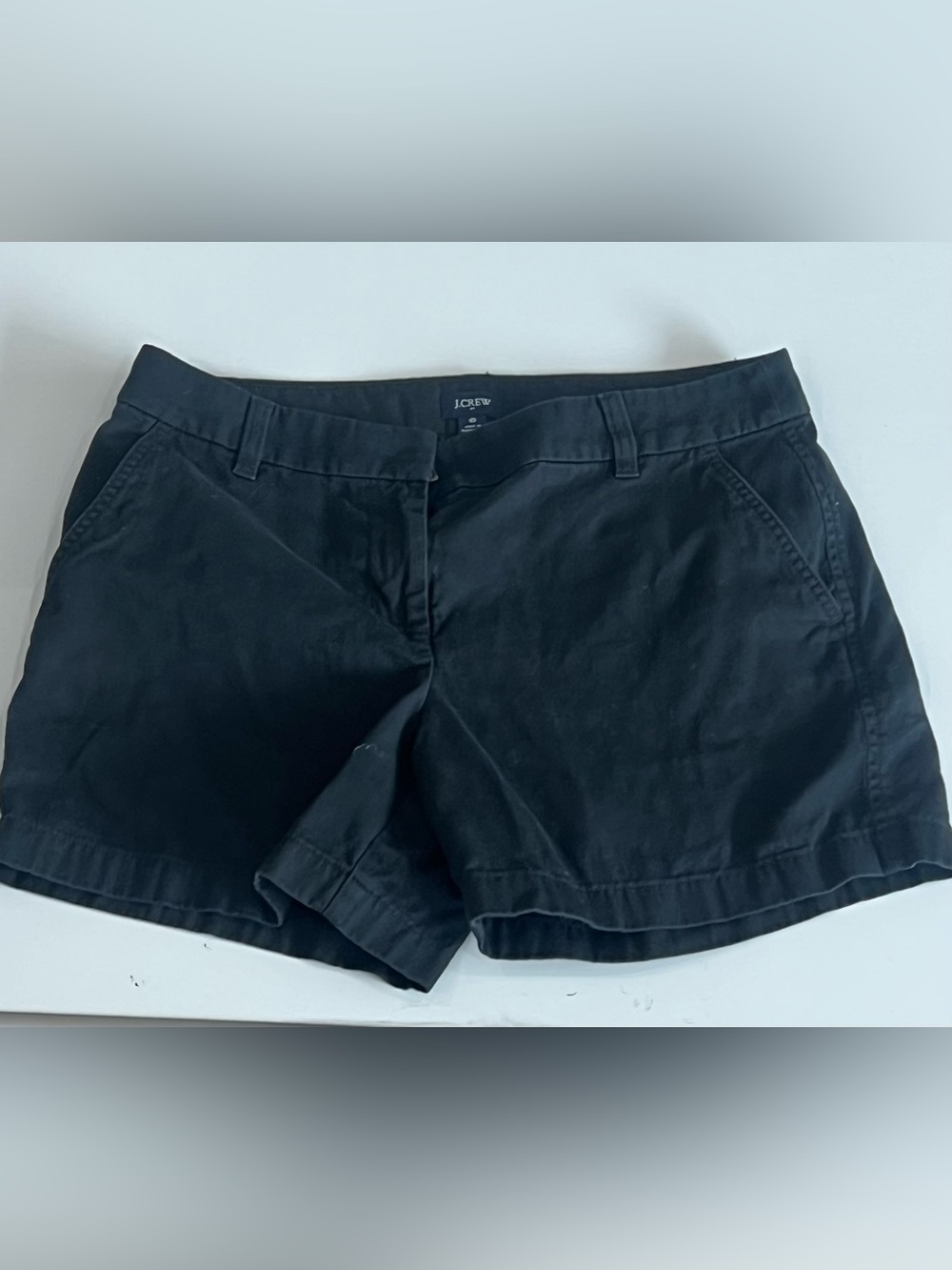 J. Crew Black Women's Chino Bermuda Shorts